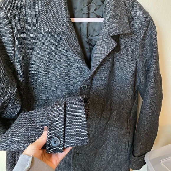 Theory Vandrien Wool Blend Coat - Picture 4 of 10
